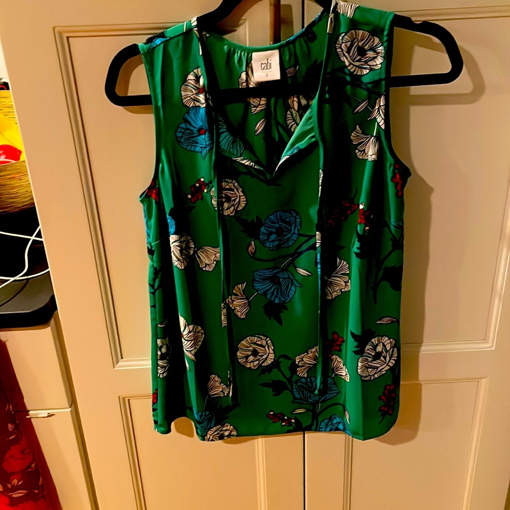 Cabi sleeveless blouse